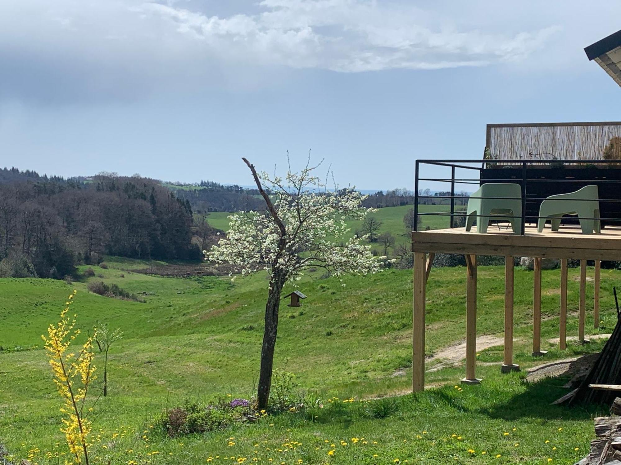 Bed and Breakfast Aux Logis De Fonfroide Chez Mylene & David Marcoles Esterno foto